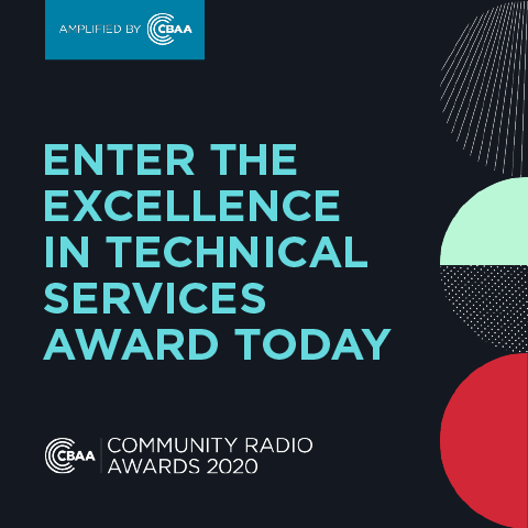 technorama_aus's tweet photo. There are 12 days till entries close on the 2020 @CBAA_ Community Radio Awards.

If you have some time left in the weekend, you might want to consider an entry in the Excellence in Technical Services or Excellence In Technical Innovation categories for your work in the sector. https://t.co/5GjJWaHhd5