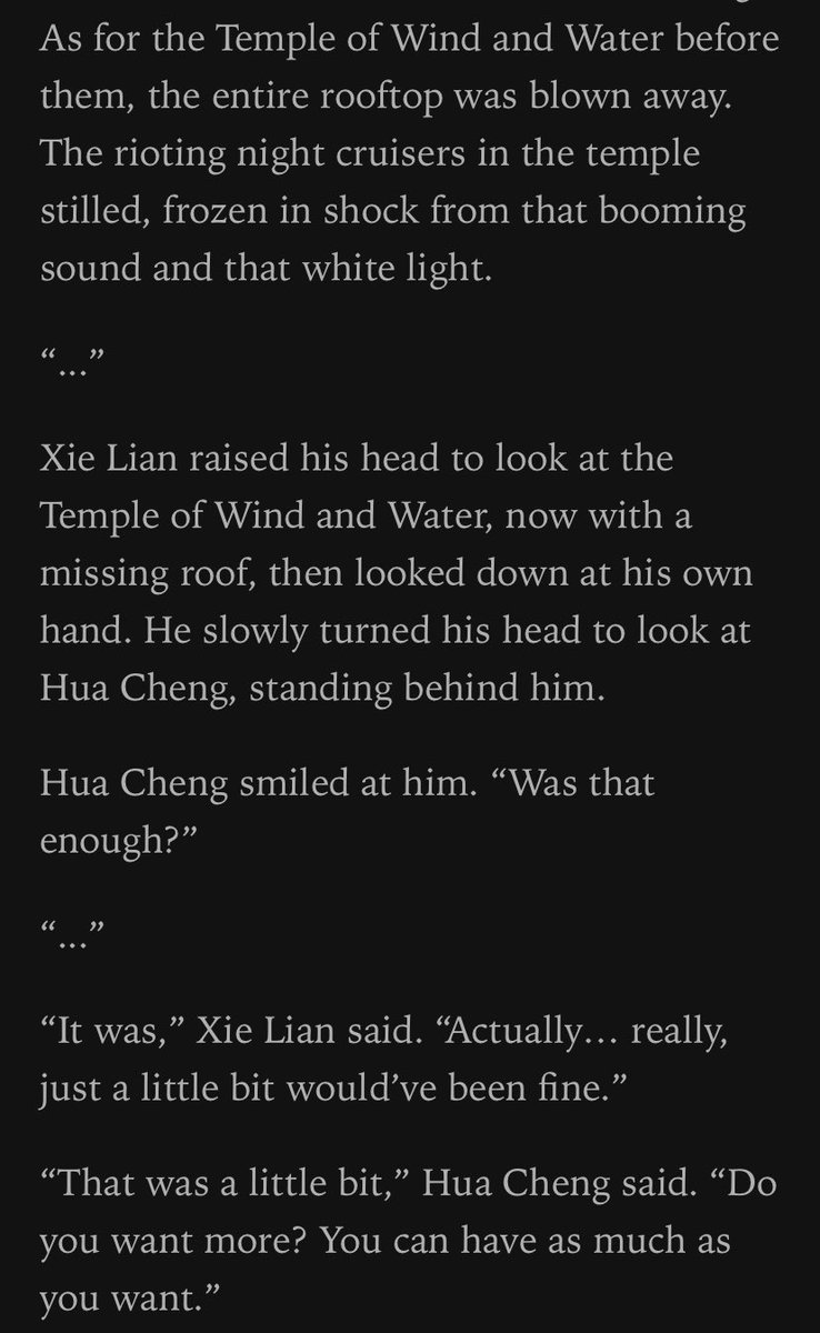 I genuinely cannot deal with hua cheng. I am going to Scream