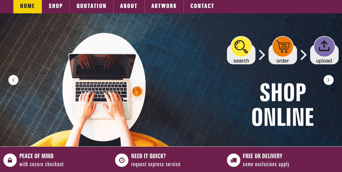 Ordering made easy FREE UK DELIVERY online proofing. We are here to help. Shop visits by appointment only. 
scunthorpeinstantprint.co.uk