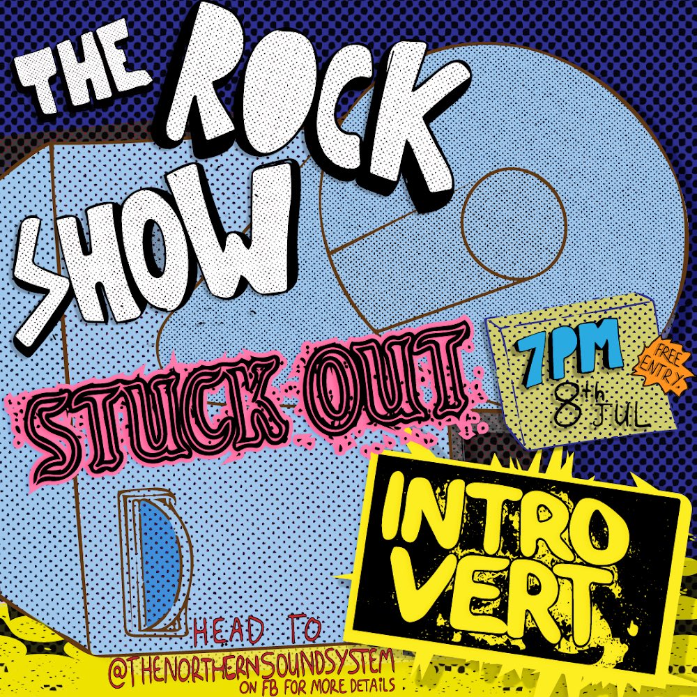 introvertpunx's tweet image. This Wednesday we’ll be doing a full band acoustic live stream on the Northern Sound System Facebook page with our friends in @stuckoutband — head over to our Facebook page for the event and more info