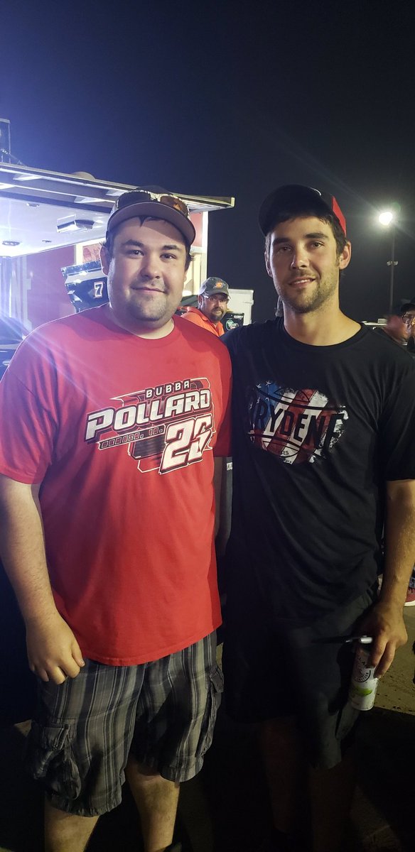 Thank you <a href="/weissracing7/">Ricky Weiss Racing</a> for the pic tonight after the races! With how hot it was, you guys could have definitely bolted right after but instead, you guys stuck around and made a lot of fans happy including myself! Hope to see you guys in August for the USA Nationals! Thank you!