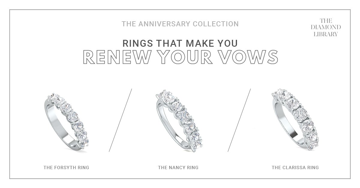 LibraryDiamond's tweet image. At TDL, we believe that romance never dies. The anniversary collection has timeless pieces that will take you back to when you said, &quot;I do&quot;. 
#TheForeverDiamonds #EthicalDiamonds #TheDiamondLibrary #TDL #LabgrownDiamonds #Luxury #EthicalLuxe #NoBloodDiamonds #SustainableDiamonds