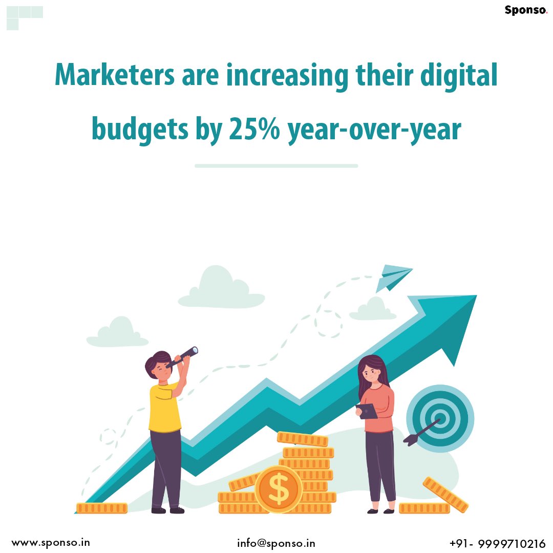 Sponso3's tweet photo. Digital Marketing is not just another buzz word now. It has become a widely accepted means to interact with the target audience by majorly all the brands. 

#influencermarketing #influencers #digitalmarketing #socialmediamarketing #brandcommunication #Instagram #engagement https://t.co/ZUsgW2UnSp