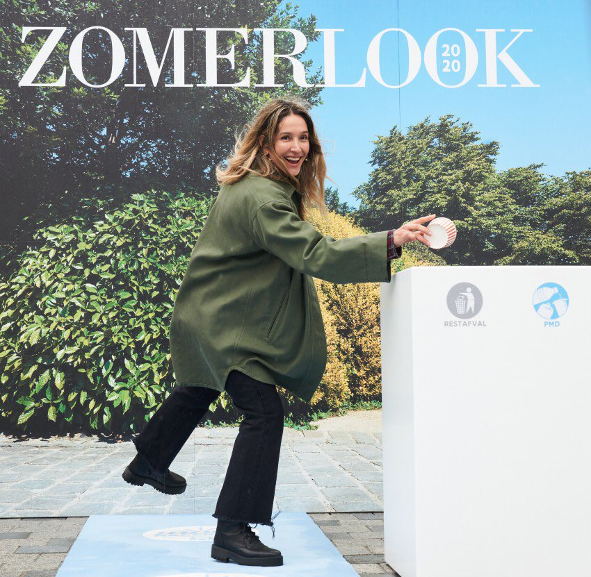 Impuls_be's tweet image. #Mooimakers lanceert nieuwe #modetrend: afval netjes weggooien is de ‘Zomerlook 2020’. #zwerfvuil