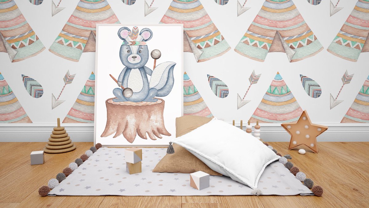 yordanova_ina's tweet photo. Excited to share this item from my #etsy shop: Watercolor clipart, Kids print cute animal, Nursery clipart, Tribal feathers Boho style nursery illustration blue skunk skunk on stump #1stbirthday #watercolorclipart #kidsprint #cuteanimal https://t.co/N2VukxL33U
#inaartsstudio https://t.co/P5EMexcYVU