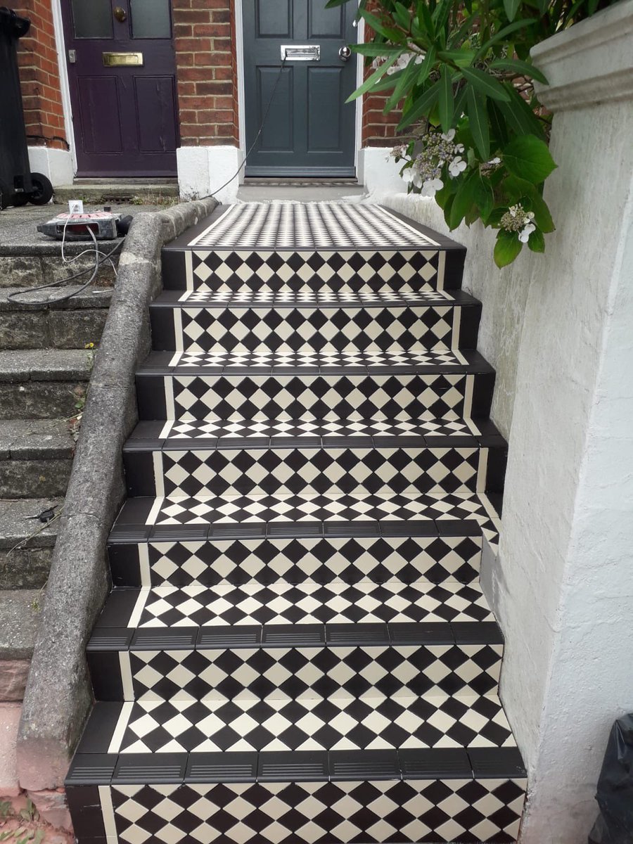 JBTiling's tweet image. Original style steps done in Brighton