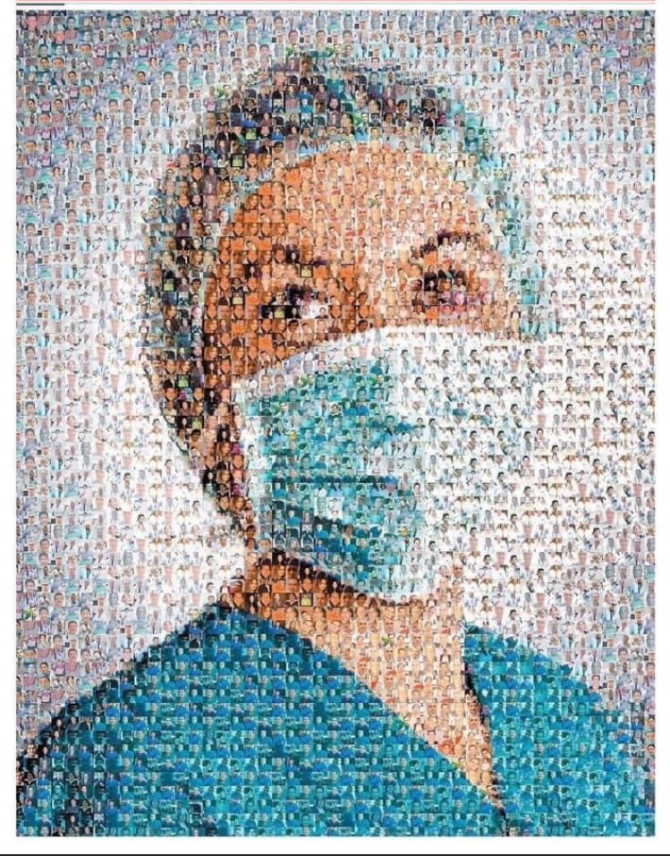 They should pin this to ‘every’ pub toilet wall. It’s a montage picture of every nurse and doctor who died of #COVID