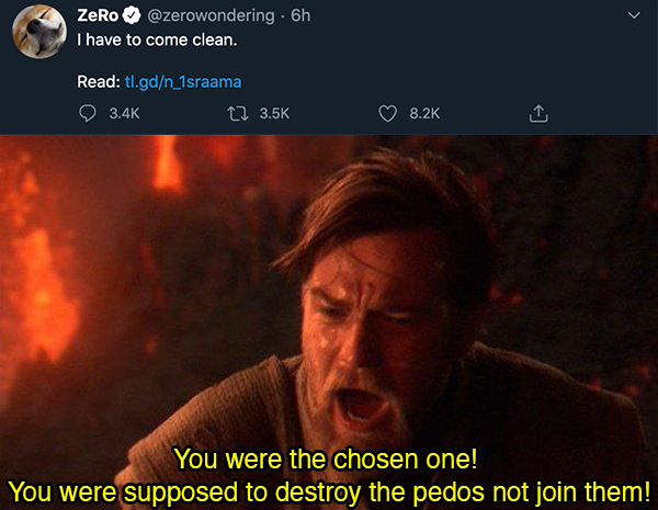 ZeroReddit's tweet photo. Obi-Wan is not happy https://t.co/A7qXDAQYSO