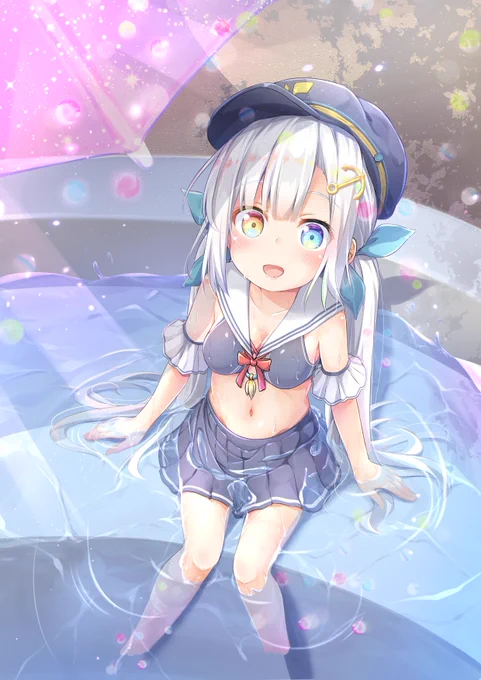 フリル、スカートタイプが好き
#ビキニの日 