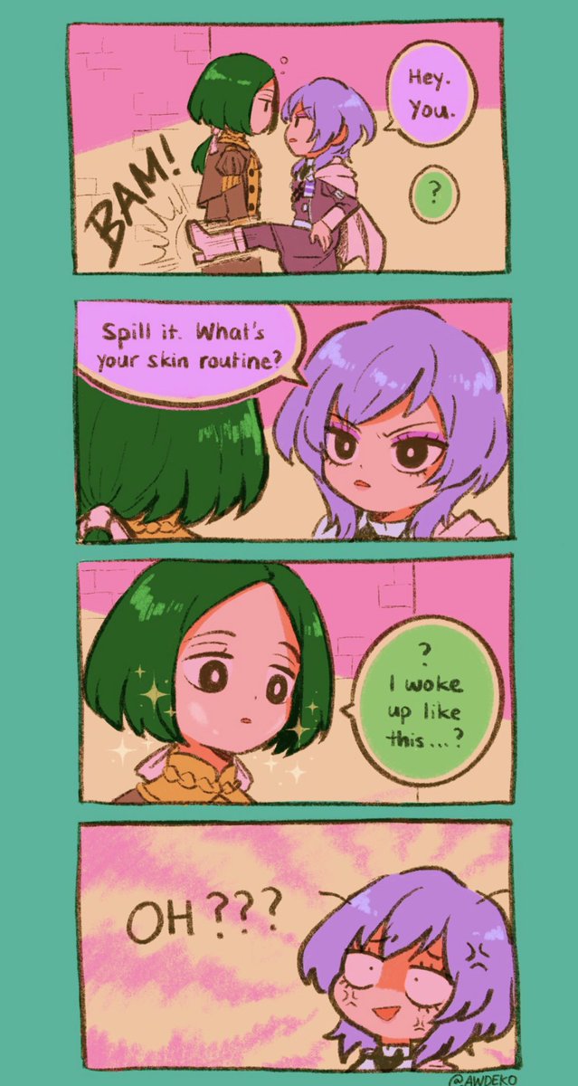 UWA another art train!
tagged by @_BEPS1 ?
(i don't do enough polished pieces so i'm uploading comics for this one lmao)
tagging artists who also deserve love! @06u13s @hakuku @Leoppii @chirunax @artofviktopia @KiwibonCafe