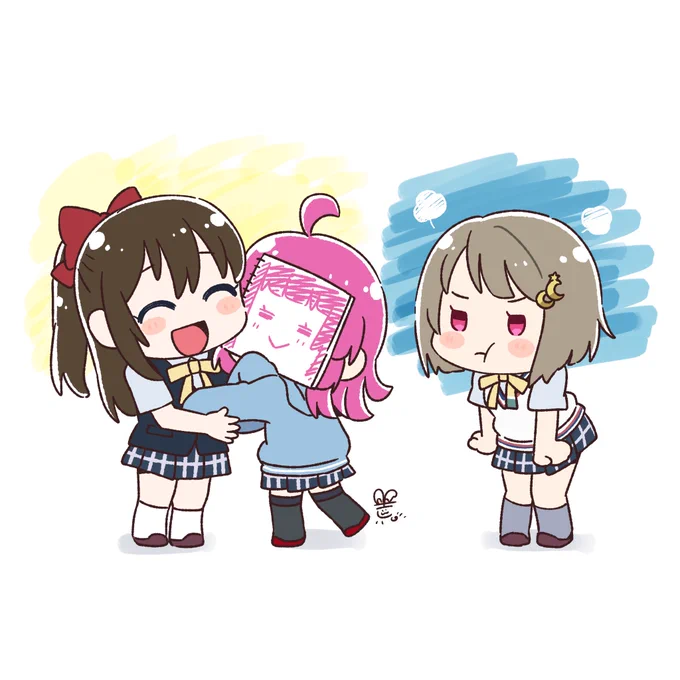 虹同でハグセラピー流行ってるみたい 