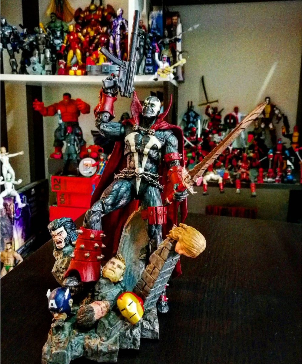 mamberserk's tweet image. สวยอลังการเลยลูกชาย​ 🤩❤️

#spwan
#marvellegends
#mortkombat11
#mortkombat
#ironman
#mycollection
#captainamerica
#captainmarvel
#thor
#xmen
#wolverine