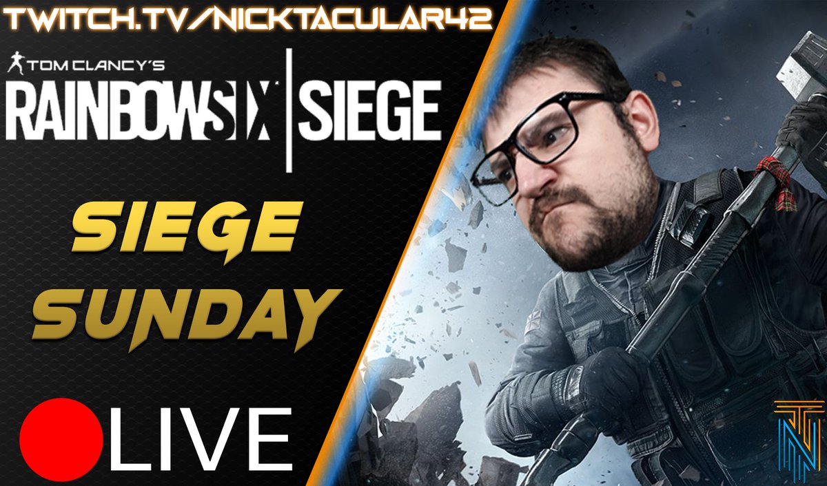 🔴It's sunday! You know what time it is! @corvidaeinc #JoinTheMurder @Rainbow6ANZ @UbiAustralia twitch.tv/nicktacular42