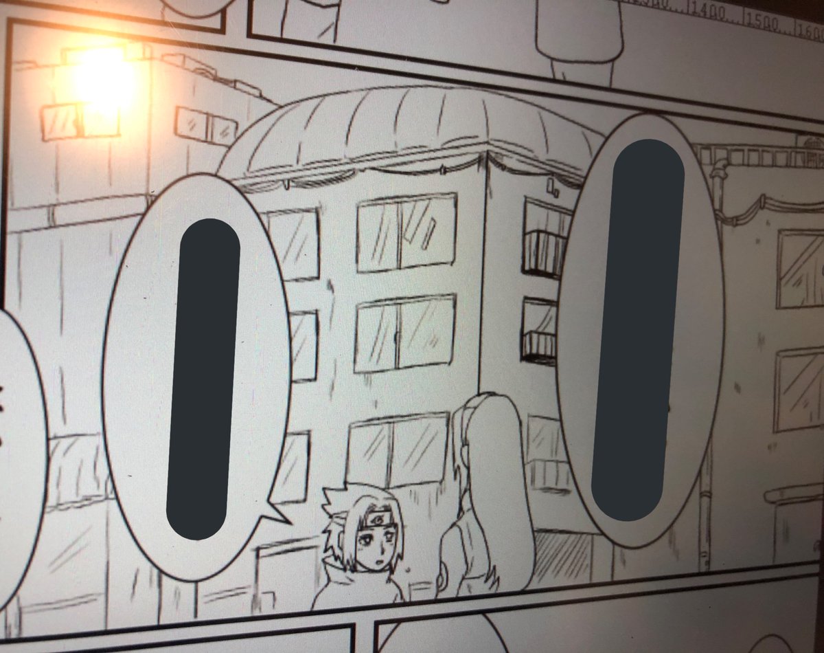 多分このコマ以外背景描かないから上げとくね(›'ω`‹ ) 