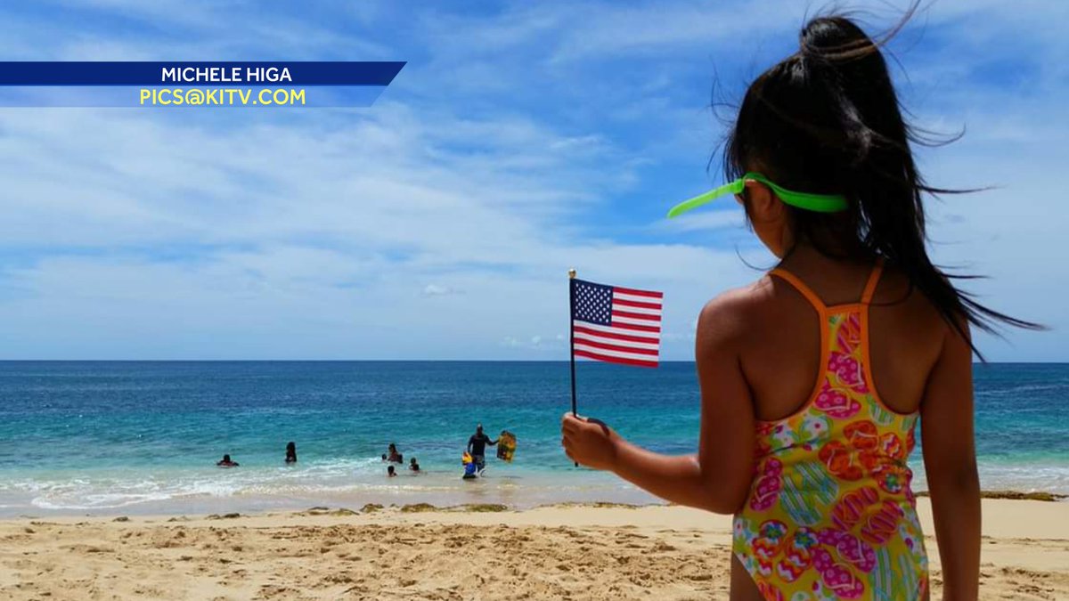 Happy Fourth of July!

Thanks to Michele Higa for sharing this island pic. Be sure to tune in for KITV Island News at 10, for more shots from today and for your Sunday weather forecast.