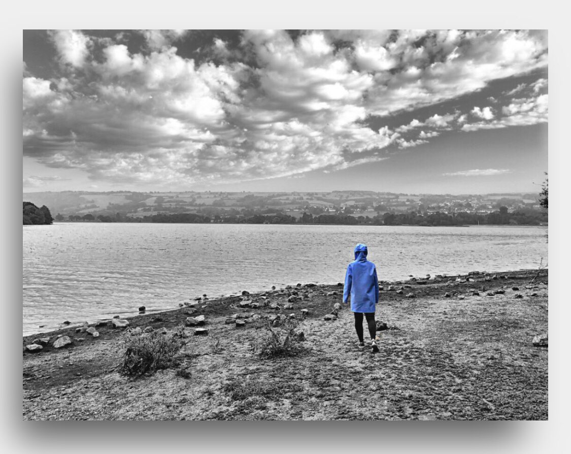 Blagdon Lake on a Misty Drizzly Day #blagdonlake #mendiphills #lake #raining #greyday #blackandwhitephotography #bristol #picoftheday #photooftheday #thephotohour #shotoniphone #photosofbritain #bristolwater #chewvalley