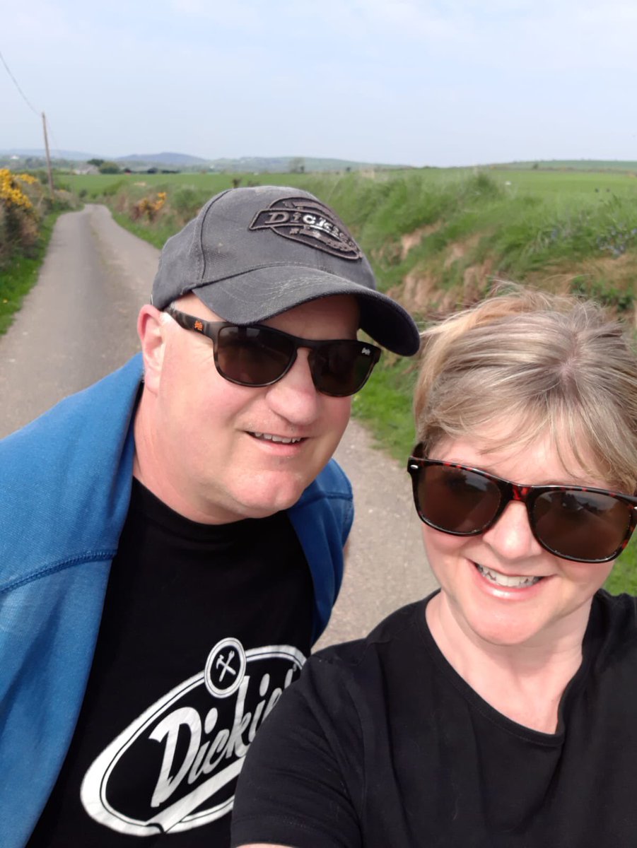 RealPDunican's tweet photo. A big thank you to my wife for putting up with me for 23 years (today),especially the last 3 months which she has made so much easier with her good humour and love. Together we rediscovered gardening, wild birds and walked of 500km. #Love #HappyAnniversary #impunching https://t.co/ftXw93QfQ6