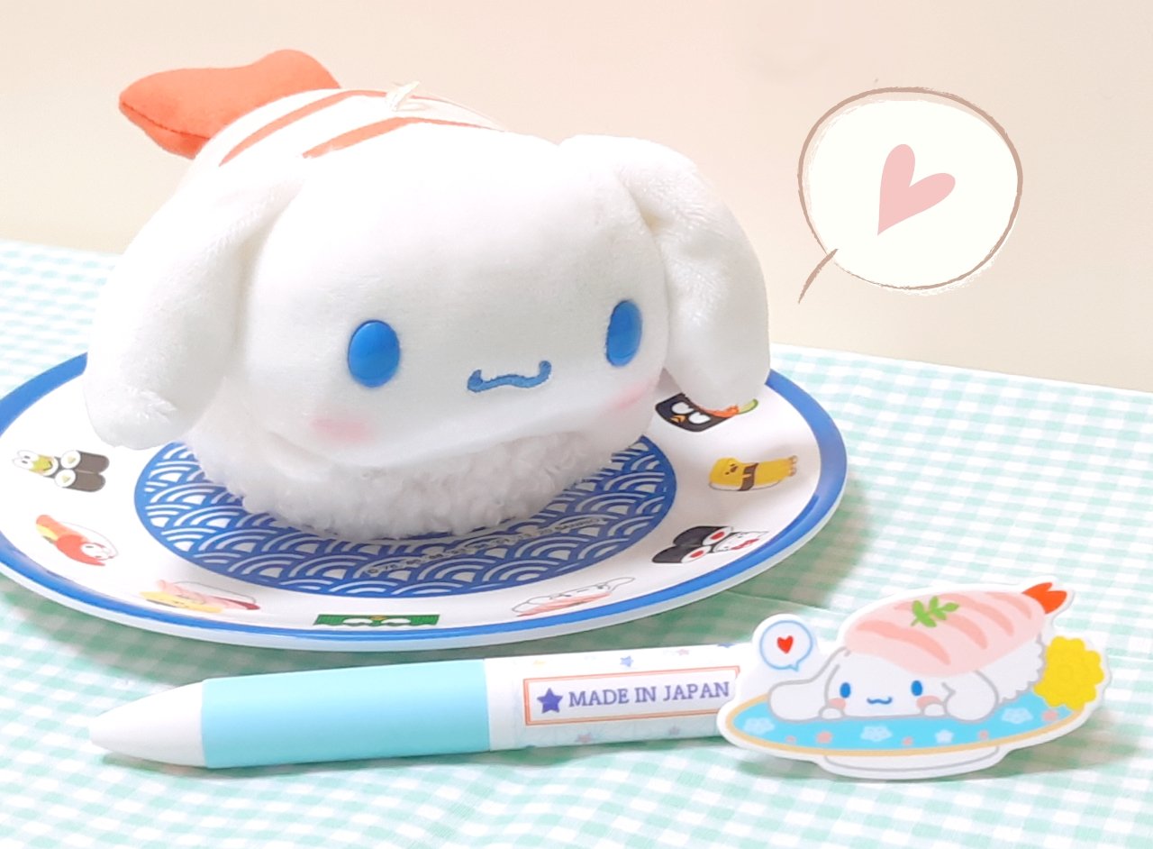 激レア サンリオ シナモロール シャープペン、ボールペン&プチタオル