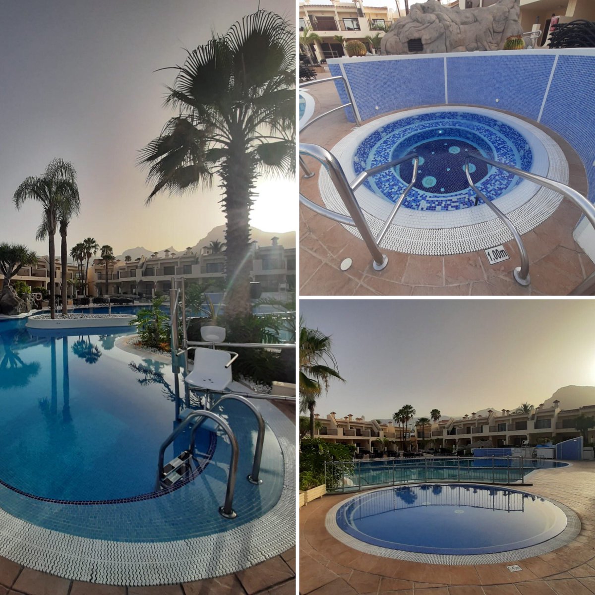 #GoodMorning ☀️ It’s too quiet at #RoyalSunsetBeachClub but not long until we open on 13th July #CostaAdeje #DiamondResorts #CovidClean #WelcomeHome @MinervaRSB @EmmaJrsb <a href="/ClaudiaGMorell/">Claudia García</a> <a href="/Ruth_RSBC/">Ruth McGowan</a> @Marga_RSBC @JesusG_RSBC @Jesusmanuel1975 @SunBean_RSBC @Mercis35031392 ☀️🙌🏼