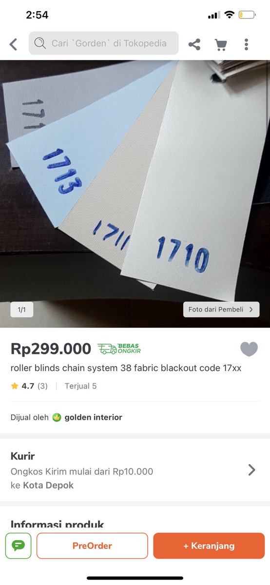 Untuk gorden gw ganti ke rollerblind. Kenapa? Krn lebih clean, bisa diliat before afternya. Oiya ini roller blind biasa, untuk jadi smartnya membutuhkan...