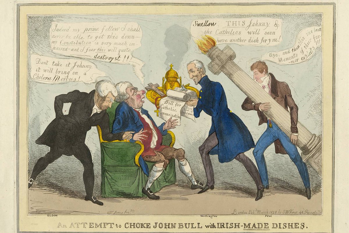 There’s an Ireland-1776-Waterloo story to be told.Catholics can only join the British Forces from the 1778 Catholic Relief Act on. In fact, need for soldiers was a key motivation for the Act. Its effect was quick: 16% of GB rank & file + 31% of officers in AmRev war were Irish.