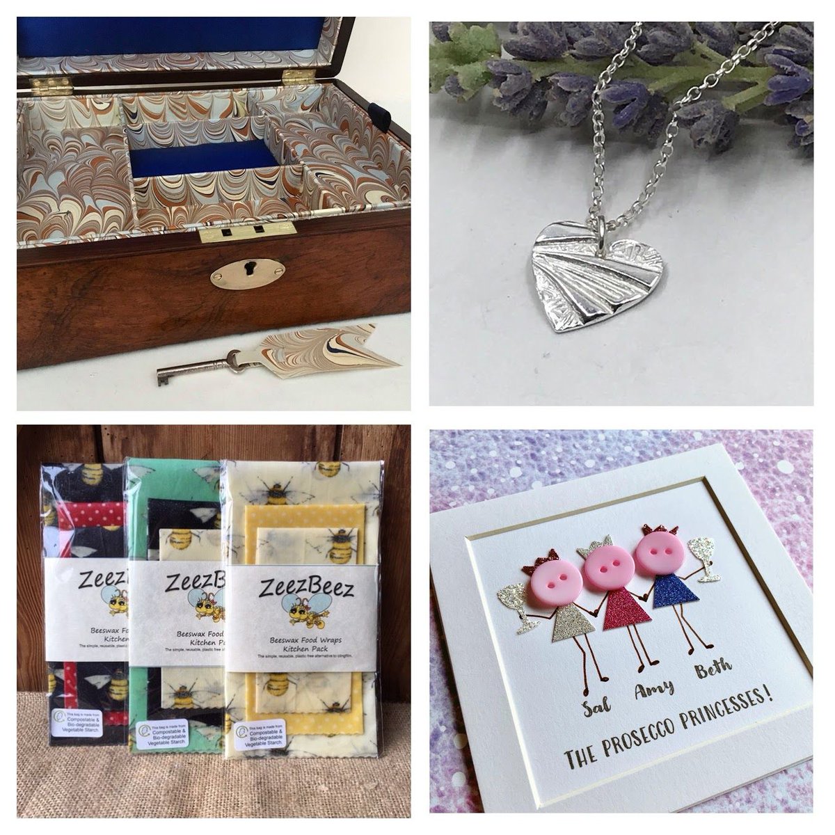 CraftMarquee's tweet photo. Welcome to the last &amp; final day of our #Summer show Event - The album of Makers is. pinned to the top of the event page: https://t.co/SBgVpY3bnY

This mornings showcase contains works from Marshall &amp; Fuller, Handmade Devon, ZeezBeez. &amp; our ever popular Made by Jennie? https://t.co/OPkegA92eH