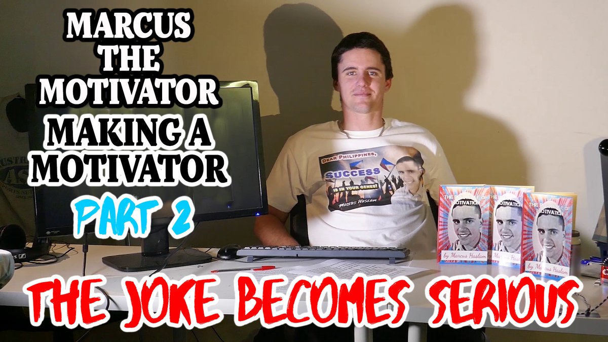Marcus the Motivator: Making a Motivator Feature Documentary part 2
"The joke becomes serious"
Watch: youtu.be/5kfjoixSmuU
#documentary #documentaryfilm #documentaryfilmmaking #filmmaker #motivationalspeaker #youtubedocumentary #doco #film #filmmaking #movie #indiefilm