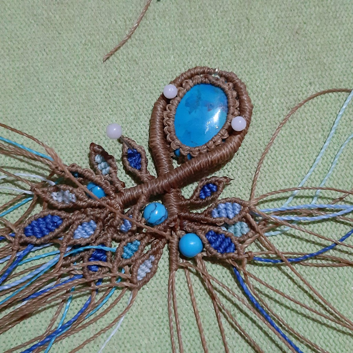MacraMarthe's tweet photo. #macrame #WorkinProgress https://t.co/RJJEzAgok5
