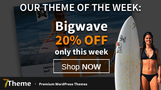 7themenet's tweet photo. Last day to get Bigwave 20% off!

👉Download Bigwave now https://t.co/WaI7LEqVQc

#wordpresswebsite #WordPressTheme #webdevelopment #Webdesign #webdesigner #webdevelopers #surfer #surf https://t.co/K3XfPzpVZl