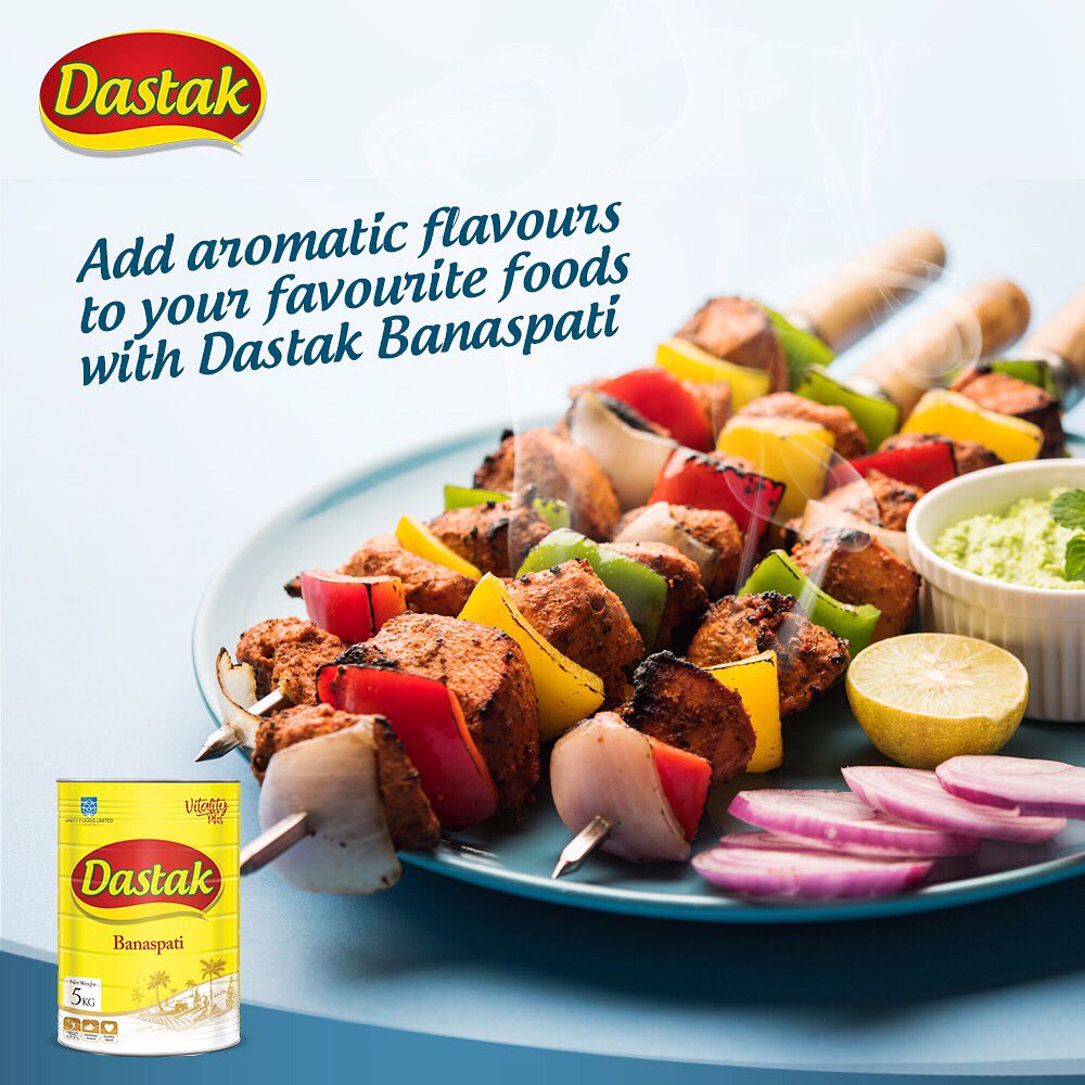 DastakFoods's tweet photo. Har manpasand khanay ke sath apnaein sehat, khushbu aur zaiqa with Dastak Banaspati
#Dastak #DastakBanaspati https://t.co/ud0T6siN46