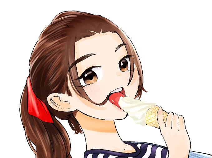 オーバーオールと藍さん 