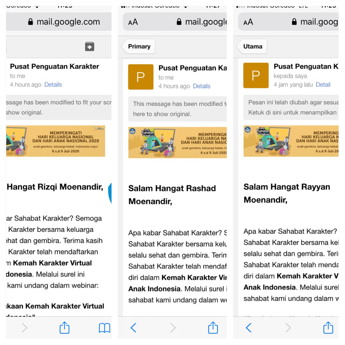 muhammadrully's tweet photo. Bapaknya dulu sering ikutan kemah, mau di bumi perkemahan atau di gunung. 

Alhamdulillah sekarang anaknya kepilih ikutan kemah juga  tapi virtual...

Ayo semangat @RizqiMoenandir @rashadmoenandir @RayyanMoenandir 

#kkv20
#kemdikbud
#TheMoenandirs
#KemahKarakter
#KemahVirtual https://t.co/6QktHSYNIh
