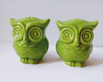 And for some reason during the 70s, Owls and Cruet sets became intrinsically linked. Why?
