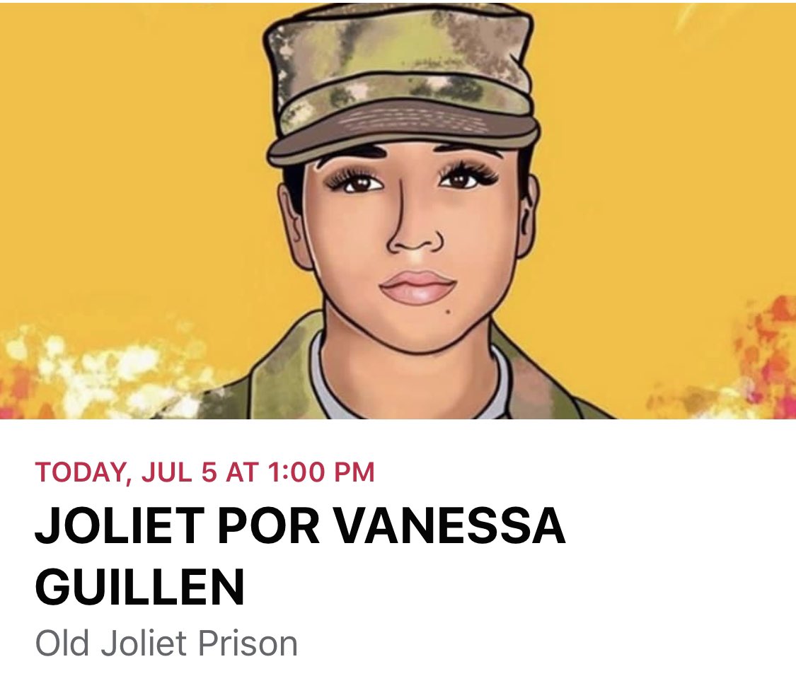 Joliet! 🗣

#VanessaGuillen 

📰 facebook.com/events/s/jolie…