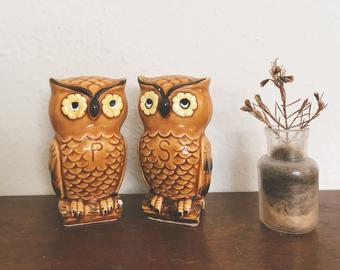 And for some reason during the 70s, Owls and Cruet sets became intrinsically linked. Why?