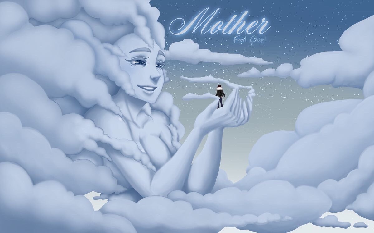 snowdropsstudio's tweet photo. One of my most difficult but accomplished piece ive done in a long time! Omg im so happy! #artistsontwitter #art #Illustrations #conceptart #artists #digitalart #CLIPSTUDIOPAINT #CLIPSTUDIO #Beautiful #blue #Pink #Nightsky #sunrise #Dawn #cloudlady #clouds #mother #Love https://t.co/k9UMrWMCTs