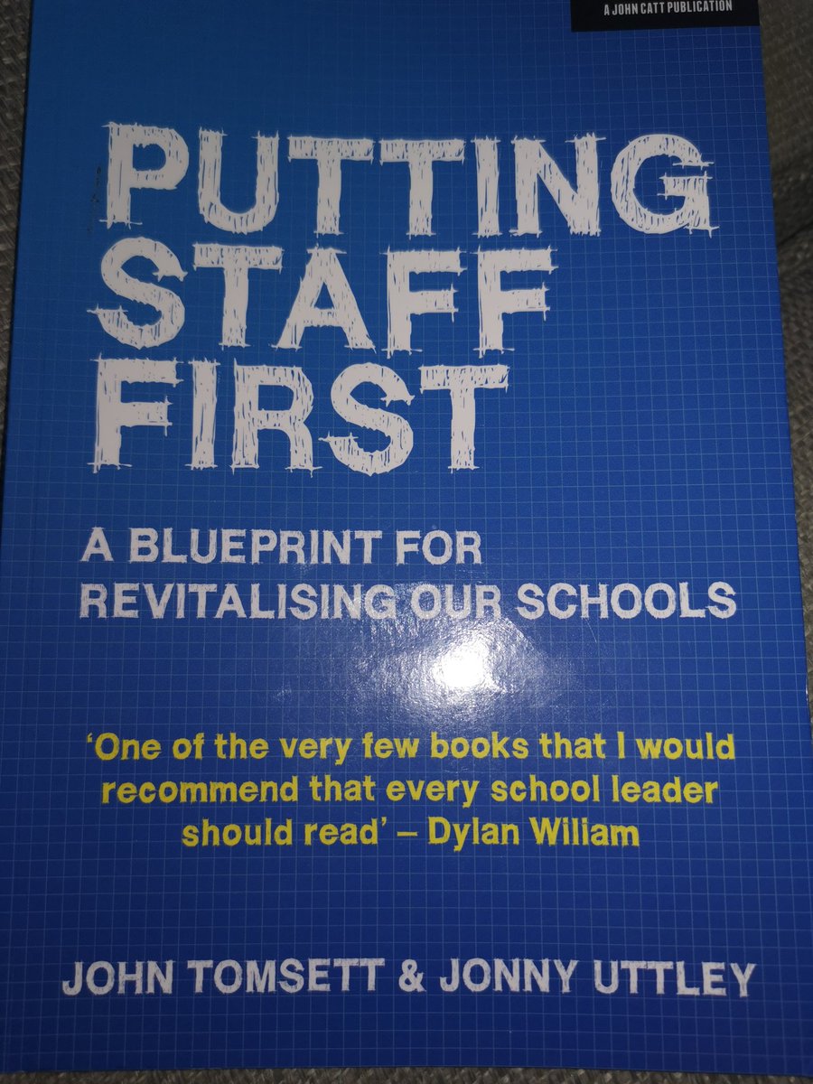 Leadershipinsc1's tweet photo. Just finished this. Outstanding read and exactly the leader I aspire to be. Thanks @johntomsett @JonnyUttley for your insight. @dylanwiliam quote on the front is so true https://t.co/oj3gB7Lyyy
