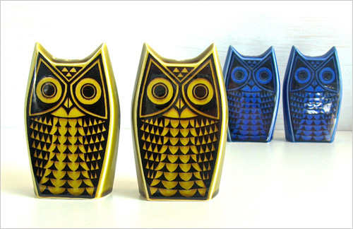 Though the high water mark would be designer John Clappison's owl set created for Hornsea. 1,000s of households had pairs of Strigiforme eyes, observing mealtimes across the table.