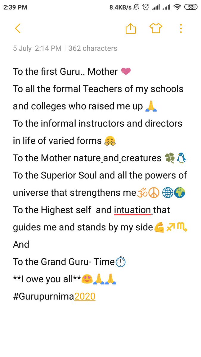 YogeenaN's tweet photo. Guru Purnima 😍🙏 https://t.co/RbzgQpAP9M