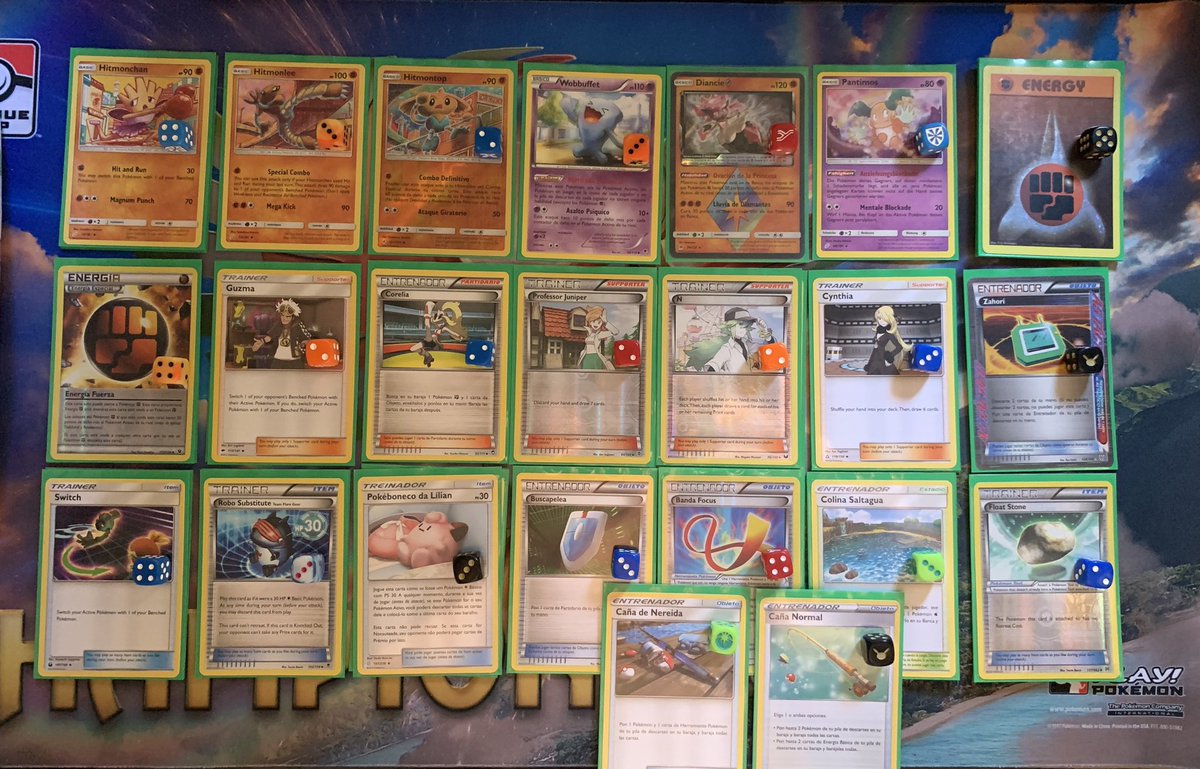 Hidden_Cards's tweet photo. Tras varias semanas de #LigaPokemon volvemos a los torneos semanales con victoria :D

Ayer P1 con está #decklist de #hitmonchan que aún está por pulir, ¡pero muy divertida! 

#pokemon #pokemontcg #pokemonjcc #PlayPokemon https://t.co/ktZn61DlR9