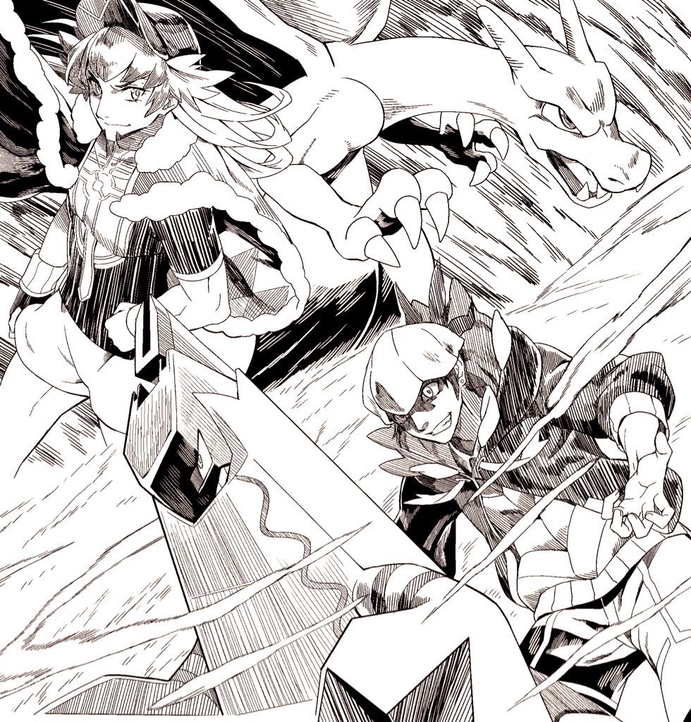 そろそろですね動いて喋る公式キバナさん…

ところでこちらはわしが過去に描いたキバナさん 