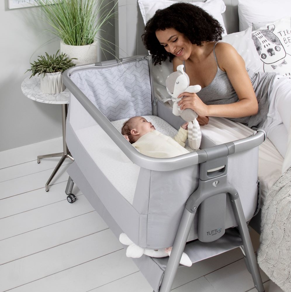 tutti bambini cozee bedside crib ireland