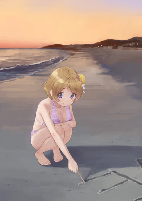 #ビキニの日
意外と描いてなかったです 
