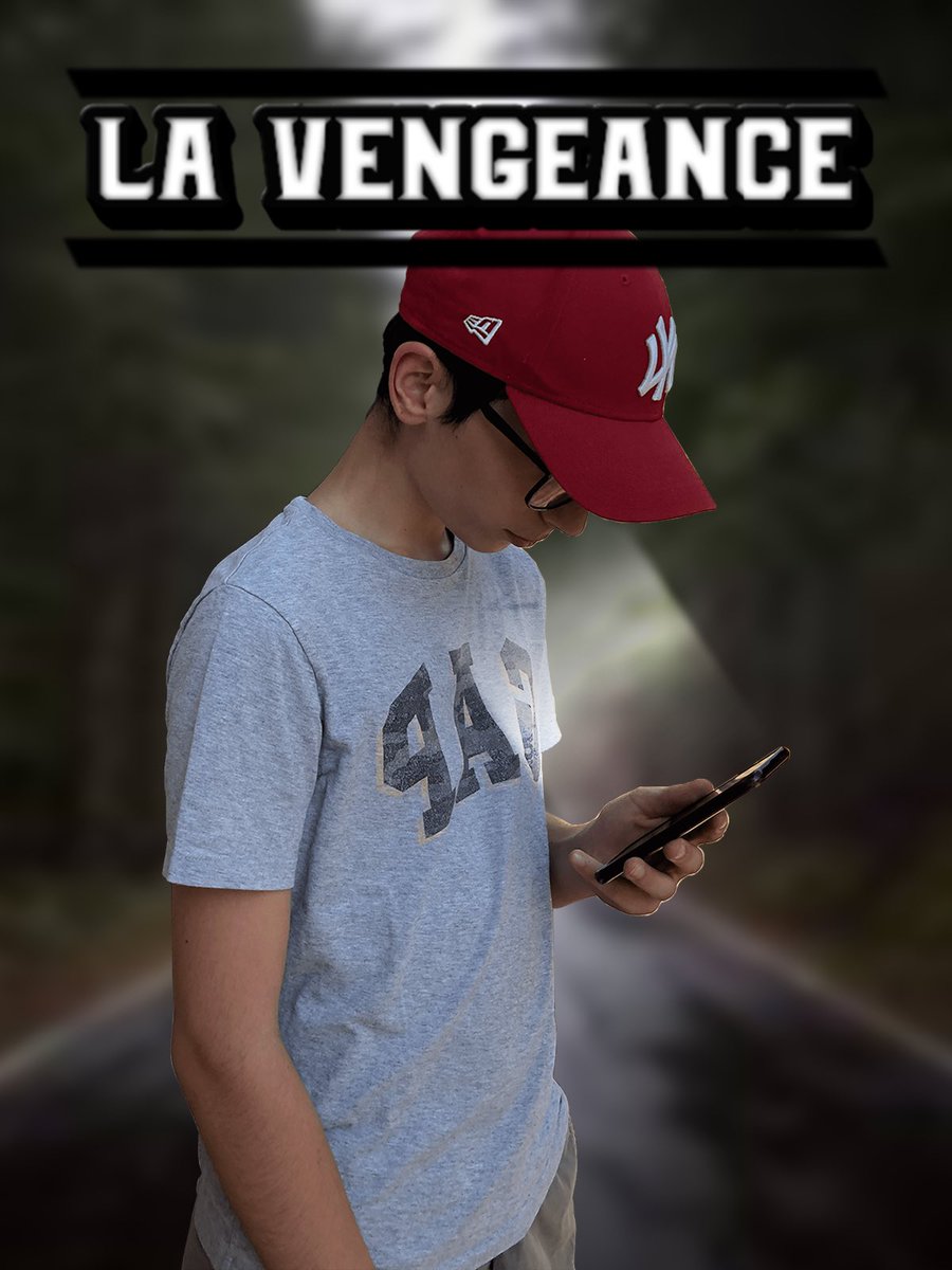NscorpP's tweet photo. Bonjour a tous, voici le 1er teaser de notre nouveau court métrage qui sort dimanche prochain !

#courtmetrage #lavengeance #affiche #teaser https://t.co/fUE8ZAbufv