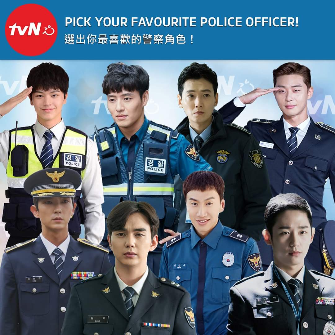 ysh_ofc's tweet photo. Visual is justice!?👨‍✈️Who’s your favourite police officer? Can we call the police for the men who stole our hearts?🤦🏻‍♀️
顏值即是正義!?👨‍✈️誰是你最喜歡的警察角色? 被帥哥偷走了心也可以打電話報警嗎? 🤦🏻‍♀️

#tvNAsia #BestKoreanEntertainment #tvNSundayFunday https://t.co/YAfkSWHdN2