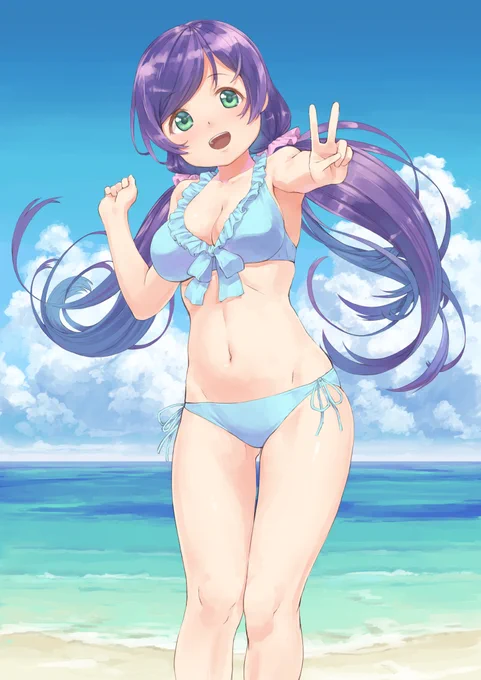 #ビキニの日
意外と描いてなかったです 