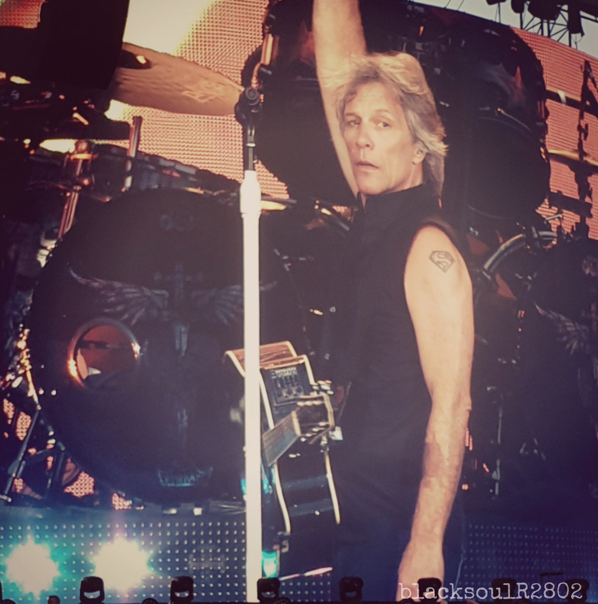 One year agoJuly 5th 2019Munich olympic stadiumWhat a night with wonderful people in the crowd and the love of my life on stageBest band ever #BonJovi  #foreverandaday