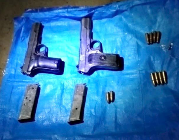 ANI's tweet photo. In a successful blow to anti-national activities in the Bodoland Territorial Area District (BTAD) area, Udalguri Police recovered two AK56 Rifles, one M20 Pistol, one 9mm Pistol with magazine &amp; ammunition in 2 separate operations: Assam Police https://t.co/1i8hok2Kec