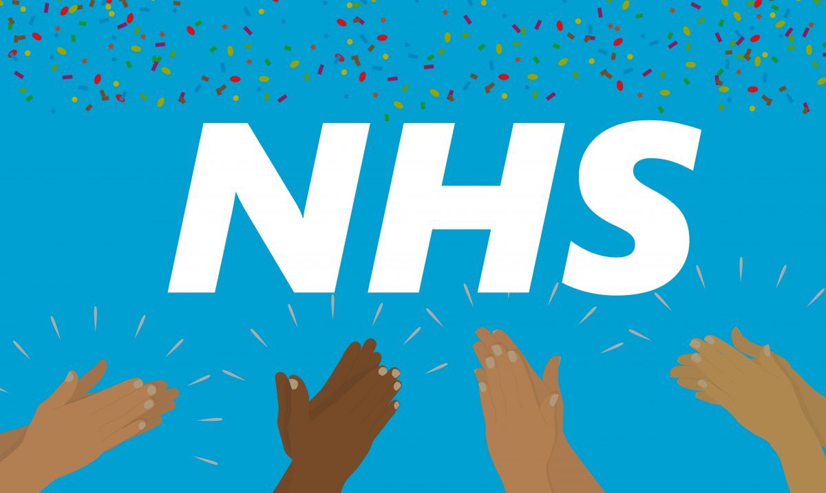Happy 72nd birthday to our NHS, we honestly can’t thank you enough for what you do for every individual but please make sure at 5pm that you are clapping 👏🏼