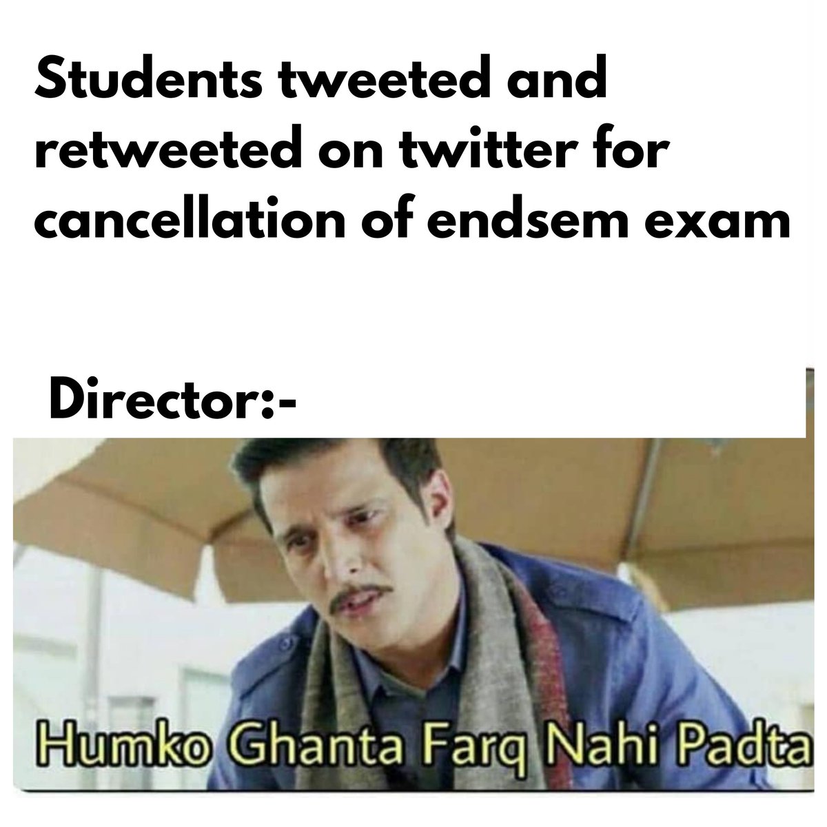 Keshav_killer's tweet photo. #StudentsLifeMatter
#WeWantPromotion
#JusticeforNITpians
#CancelEndsemExam https://t.co/8U2lrwH0fQ